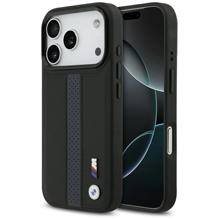 BMW M Perforated Stripe Logo MagSafe Apple iPhone 17 Pro blue