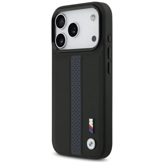 BMW M Perforated Stripe Logo MagSafe Apple iPhone 17 Pro blue