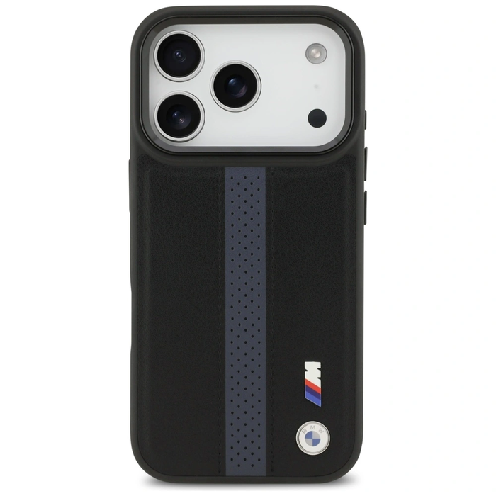 BMW M Perforated Stripe Logo MagSafe Apple iPhone 17 Pro blue