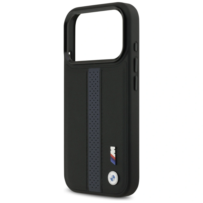 BMW M Perforated Stripe Logo MagSafe Apple iPhone 17 Pro blue