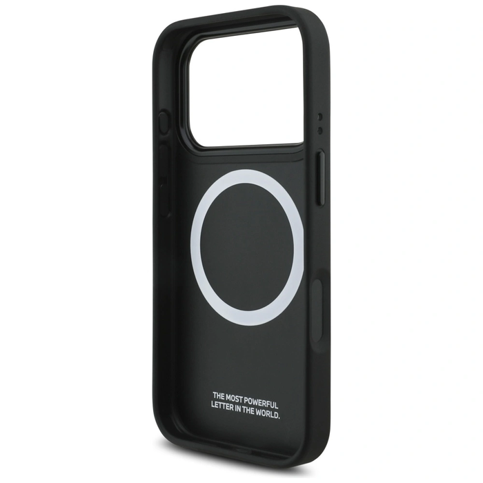 BMW M Perforated Stripe Logo MagSafe Apple iPhone 17 Pro grey
