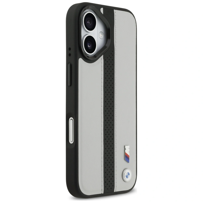 BMW M Perforated Stripe Logo MagSafe Apple iPhone 17 grey