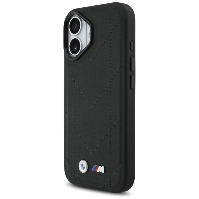 BMW M Quilted Logo MagSafe Apple iPhone 17 black
