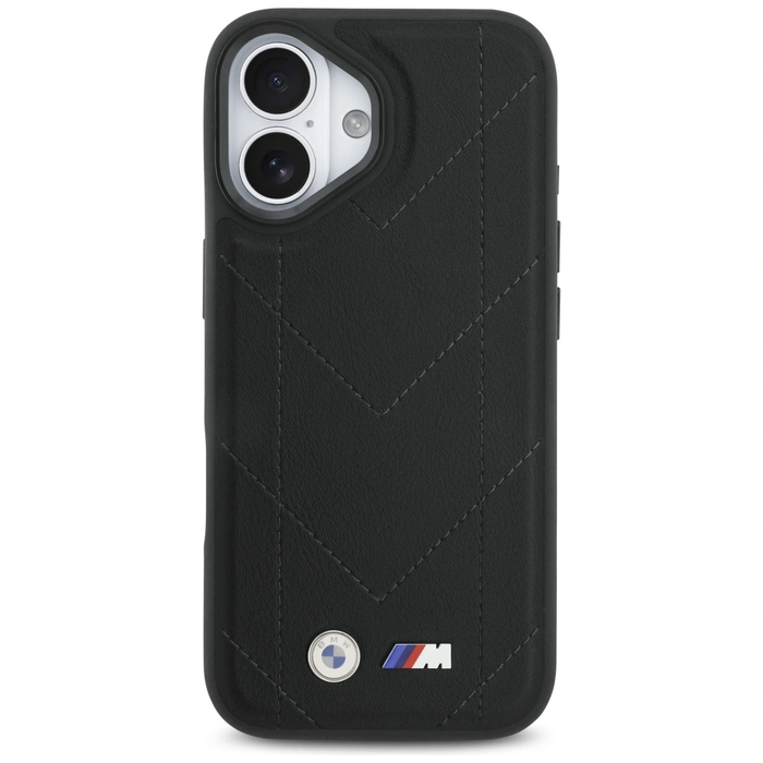 BMW M Quilted Logo MagSafe Apple iPhone 17 black