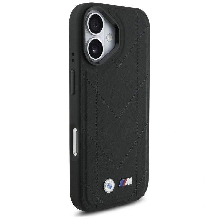 BMW M Quilted Logo MagSafe Apple iPhone 17 black
