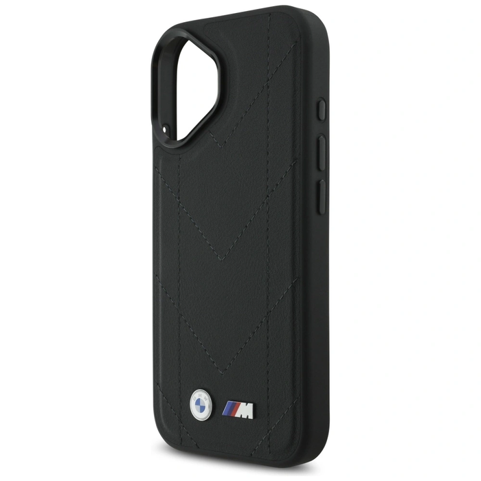BMW M Quilted Logo MagSafe Apple iPhone 17 black