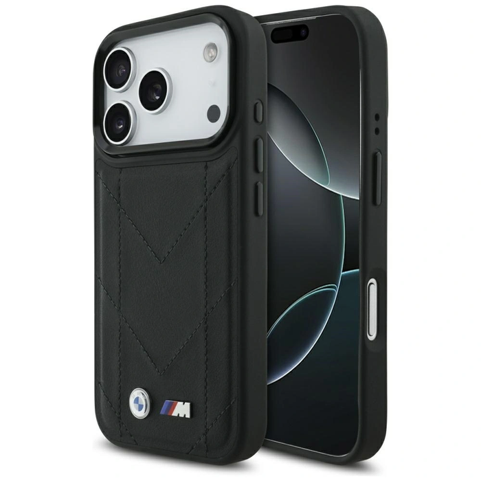 BMW M Quilted Logo MagSafe Apple iPhone 17 Pro black