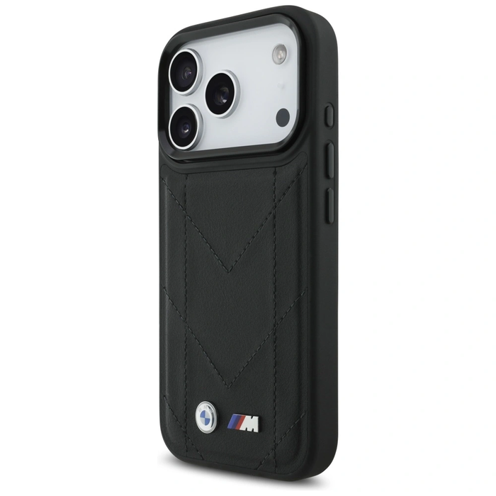BMW M Quilted Logo MagSafe Apple iPhone 17 Pro black