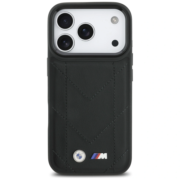 BMW M Quilted Logo MagSafe Apple iPhone 17 Pro black