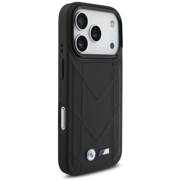 BMW M Quilted Logo MagSafe Apple iPhone 17 Pro black