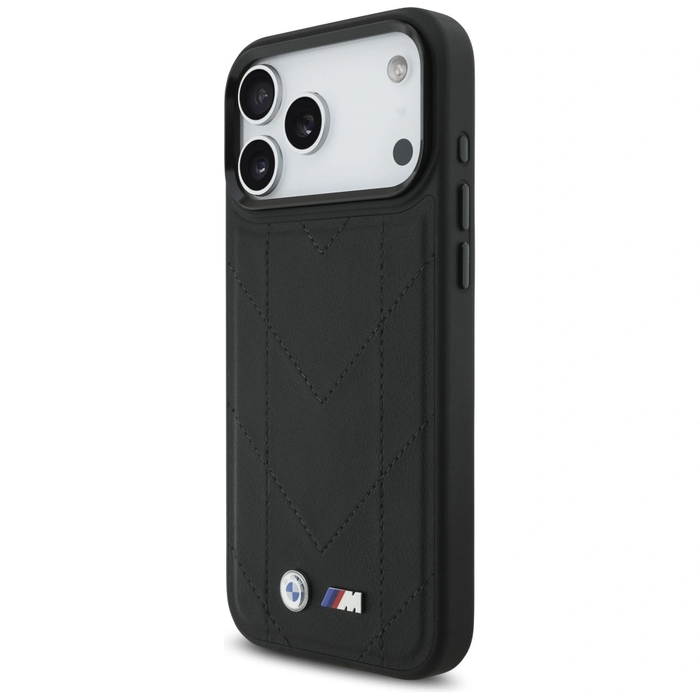 BMW M Quilted Logo MagSafe Apple iPhone 17 Pro Max black