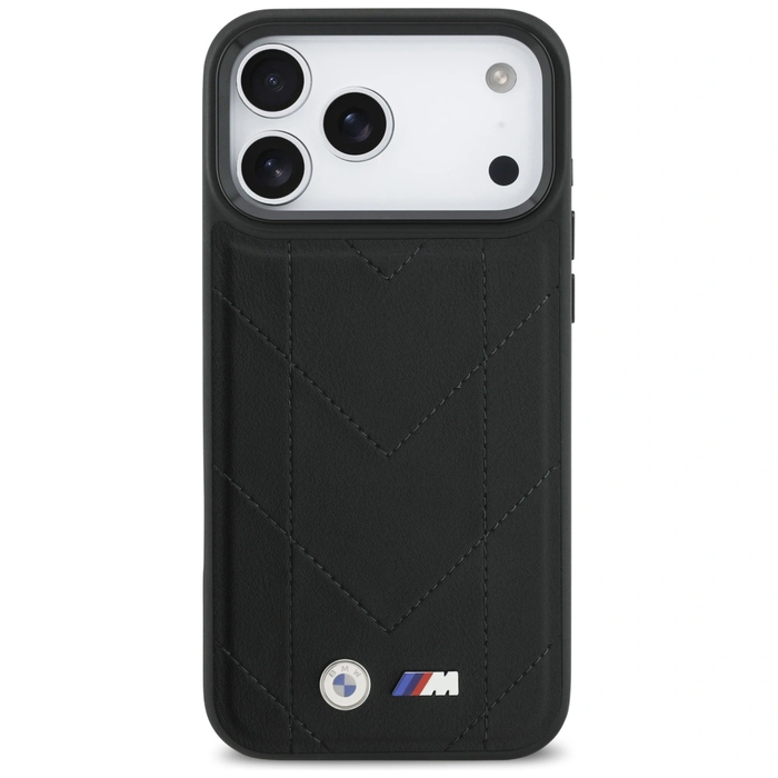 BMW M Quilted Logo MagSafe Apple iPhone 17 Pro Max black