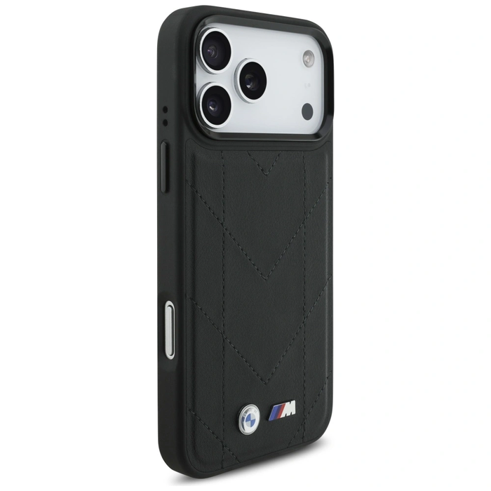 BMW M Quilted Logo MagSafe Apple iPhone 17 Pro Max black