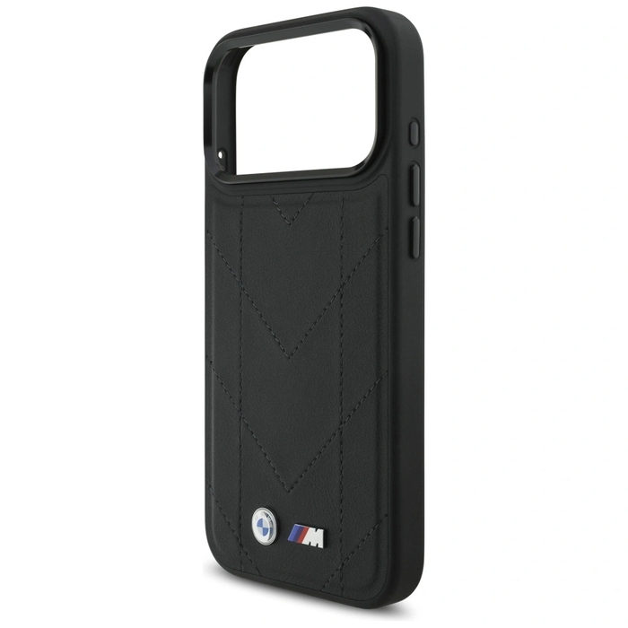 BMW M Quilted Logo MagSafe Apple iPhone 17 Pro Max black