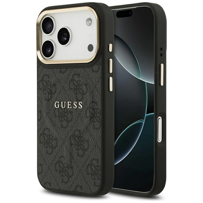 Guess 4G PU Classic Logo MagSafe Apple iPhone 17 Pro black