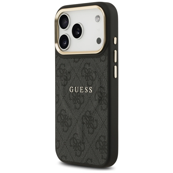 Guess 4G PU Classic Logo MagSafe Apple iPhone 17 Pro black