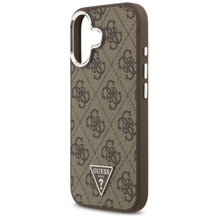 Guess 4G Triangle Logo MagSafe Apple iPhone 17 brown silver