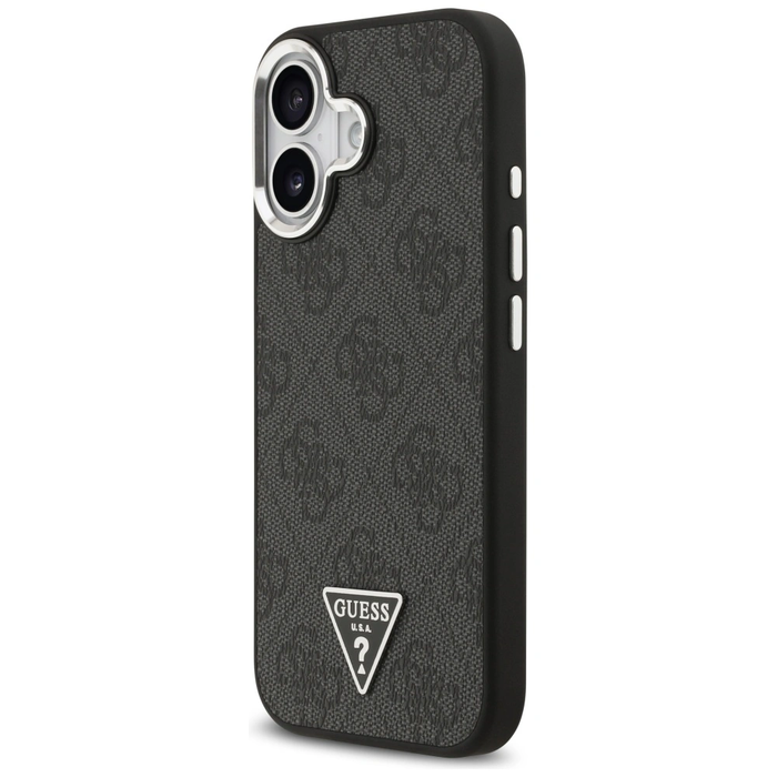 Guess 4G Triangle Logo MagSafe Apple iPhone 17 black silver