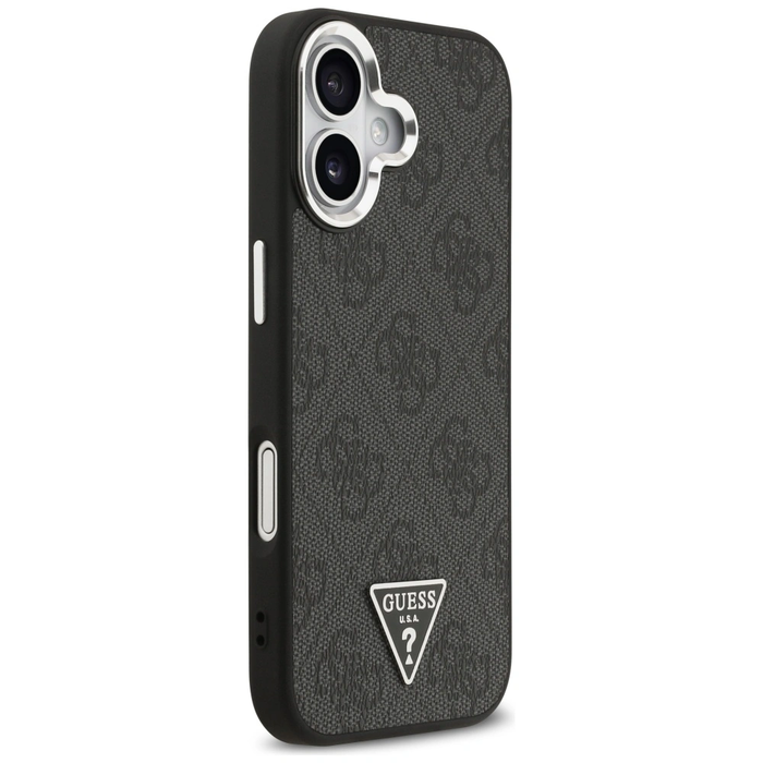 Guess 4G Triangle Logo MagSafe Apple iPhone 17 black silver