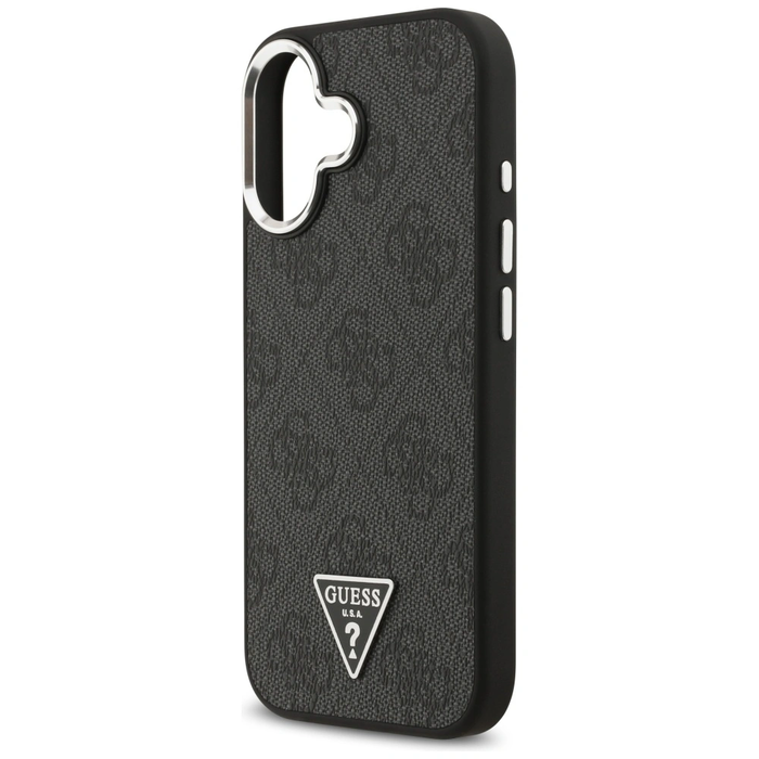 Guess 4G Triangle Logo MagSafe Apple iPhone 17 black silver