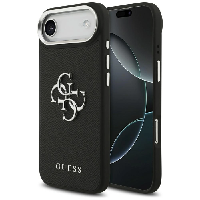 Guess Grained Big 4G Classic Logo Apple iPhone Air black