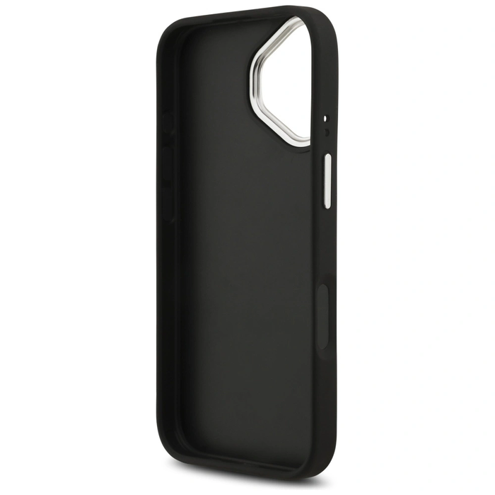 Guess Grained Big 4G Classic Logo Apple iPhone 17 black