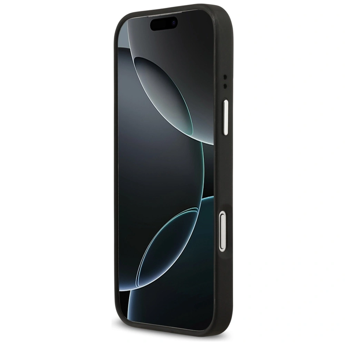 Guess Grained Big 4G Classic Logo Apple iPhone 17 Pro Max black