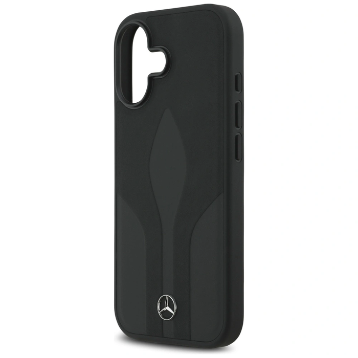 Mercedes Leather The Move MagSafe Apple iPhone 17 black