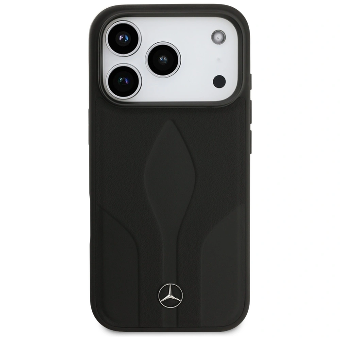 Mercedes Leather The Move MagSafe Apple iPhone 17 Pro black