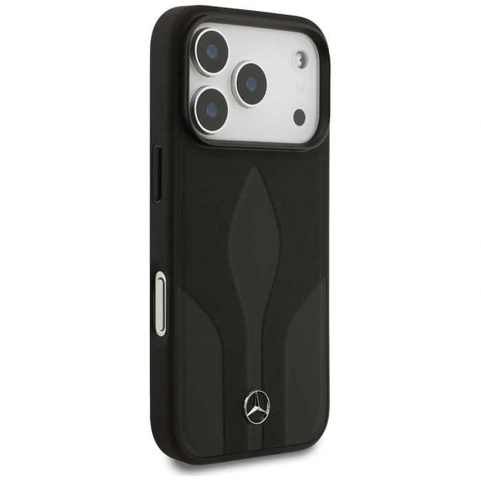 Mercedes Leather The Move MagSafe Apple iPhone 17 Pro black