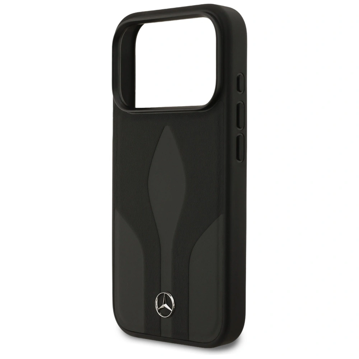 Mercedes Leather The Move MagSafe Apple iPhone 17 Pro black