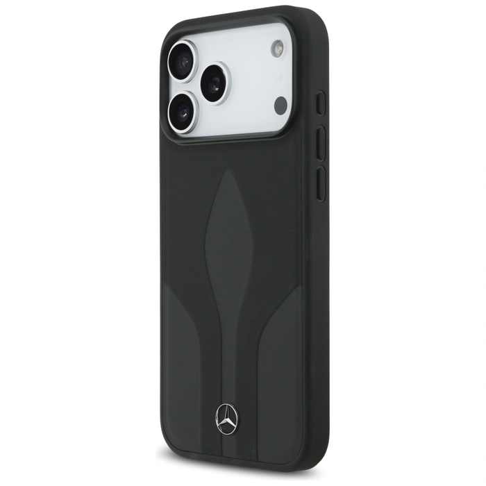 Mercedes Leather The Move MagSafe Apple iPhone 17 Pro Max black