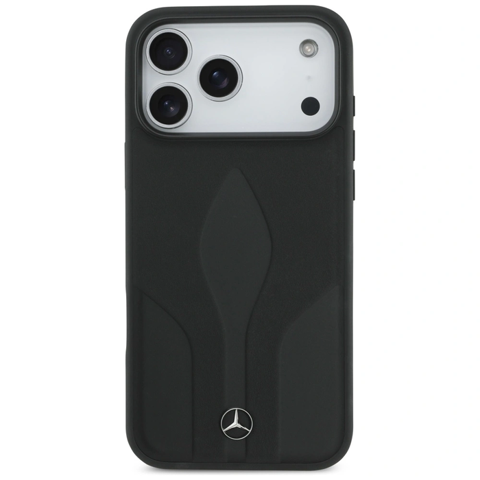 Mercedes Leather The Move MagSafe Apple iPhone 17 Pro Max black