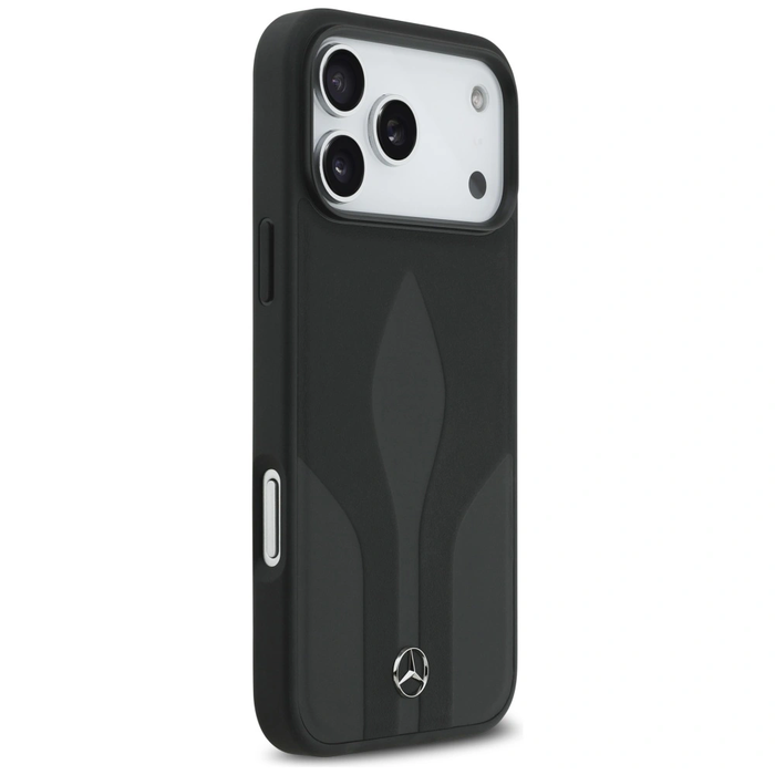 Mercedes Leather The Move MagSafe Apple iPhone 17 Pro Max black
