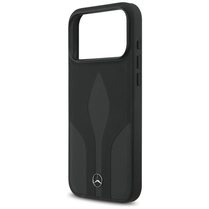 Mercedes Leather The Move MagSafe Apple iPhone 17 Pro Max black