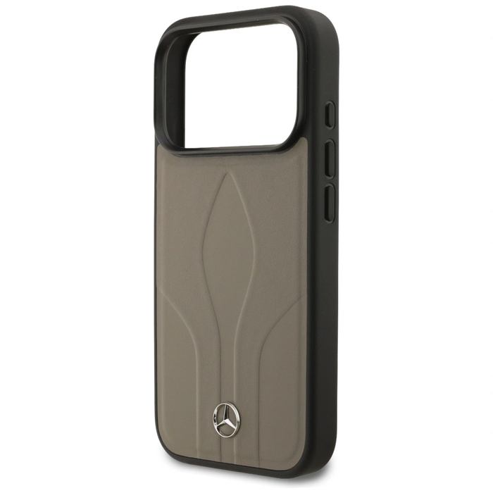 Mercedes Leather The Move MagSafe Apple iPhone 17 Pro taupe