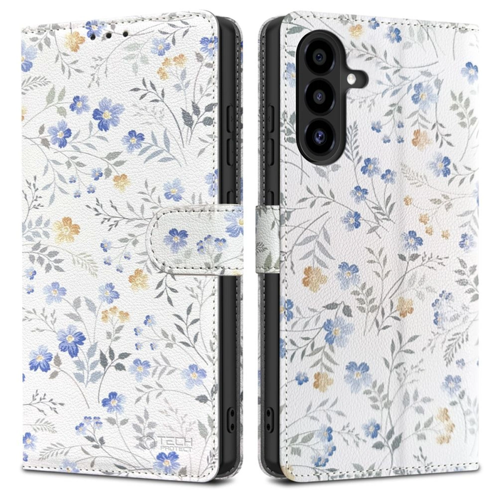Tech-Protect Wallet Samsung Galaxy A17 / A18 / A26 4G / 5G Spring Flowers