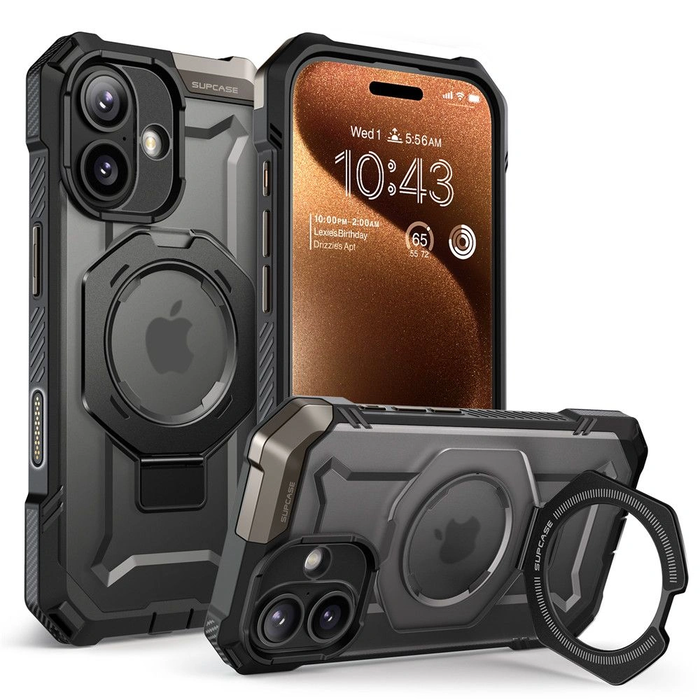 Supcase Unicorn Beetle Grip Mag MagSafe Apple iPhone 17 Black
