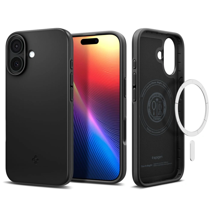 Spigen Thin Fit Mag MagSafe Apple iPhone 17 Black
