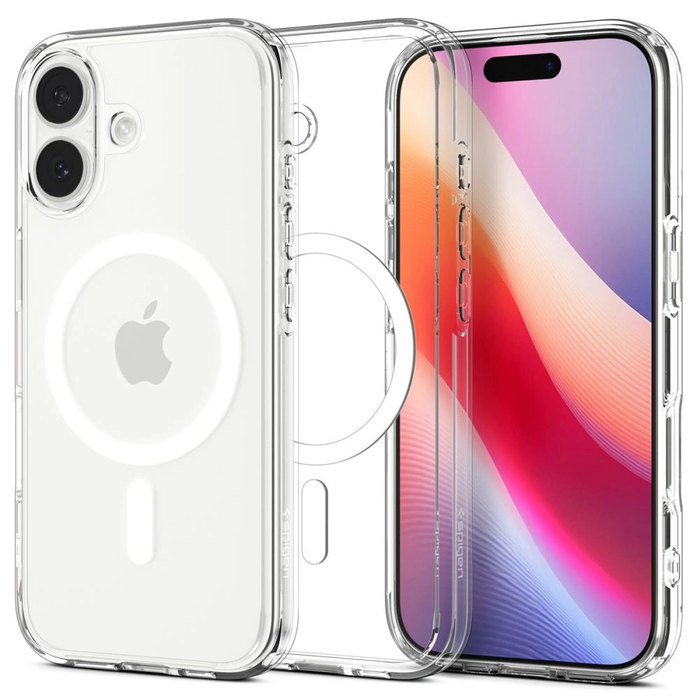 Spigen Ultra Hybrid Mag MagSafe Apple iPhone 17 Clear/white