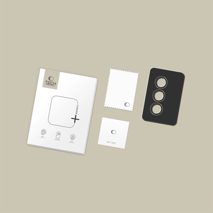 Tech-Protect Camring Fit+ Samsung Galaxy S25 FE Clear