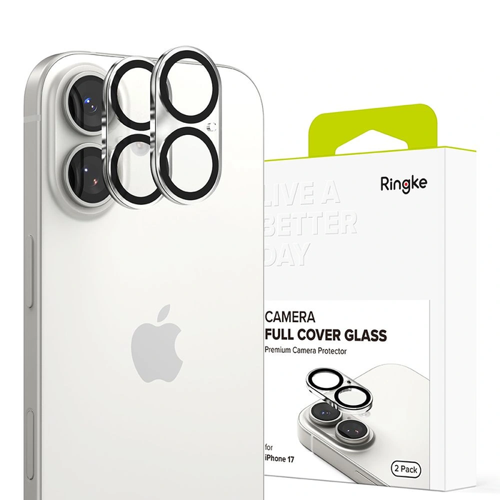 Ringke Camera Full Cover Apple iPhone 17 Black [2 PACK]