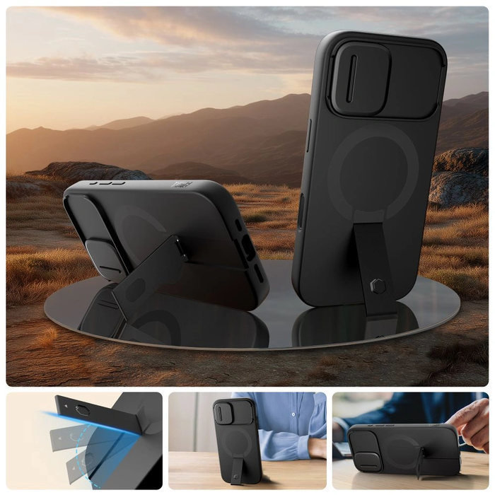 Tech-Protect Kevlar Aura MagSafe Apple iPhone 17 Black