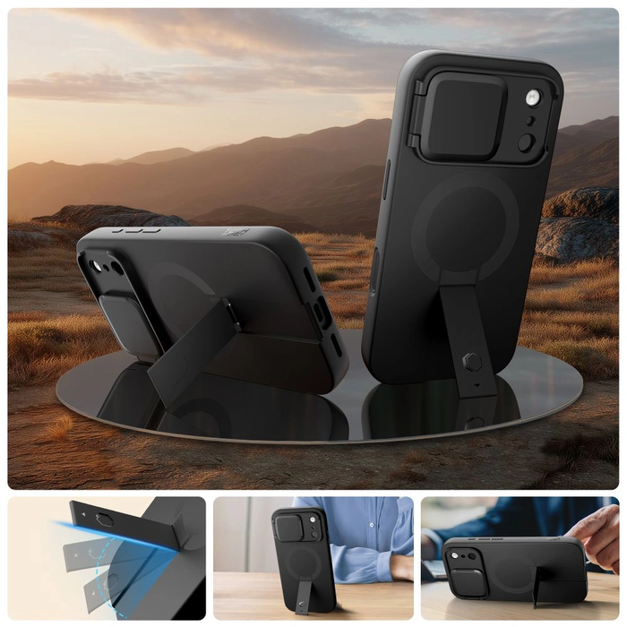 Tech-Protect Kevlar Aura MagSafe Apple iPhone 17 Pro Max Black