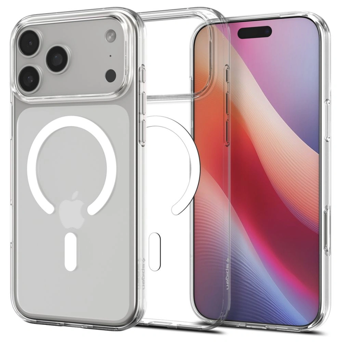 Spigen Liquid Crystal Mag MagSafe Apple iPhone 17 Pro Max Clear/white