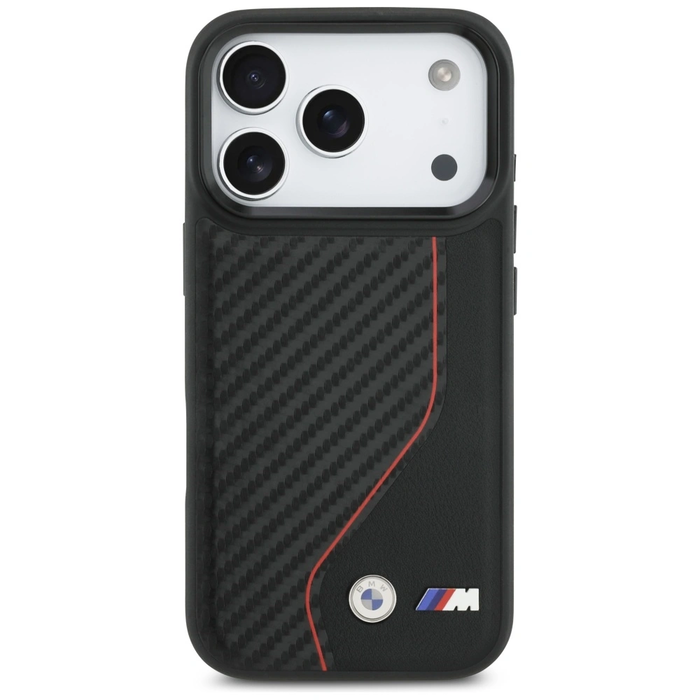 BMW M Carbon Line & Logo MagSafe Apple iPhone 17 Pro red