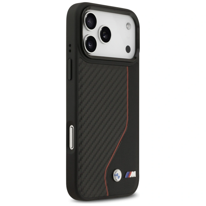 BMW M Carbon Line & Logo MagSafe Apple iPhone 17 Pro Max red
