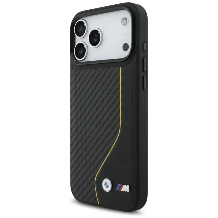 BMW M Carbon Line & Logo MagSafe Apple iPhone 17 Pro Max yellow