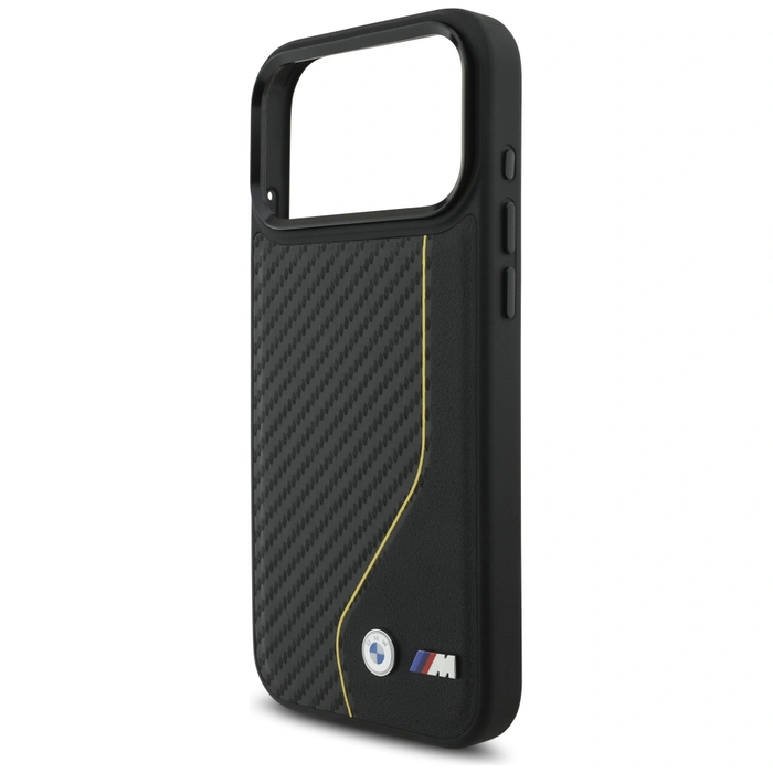 BMW M Carbon Line & Logo MagSafe Apple iPhone 17 Pro Max yellow