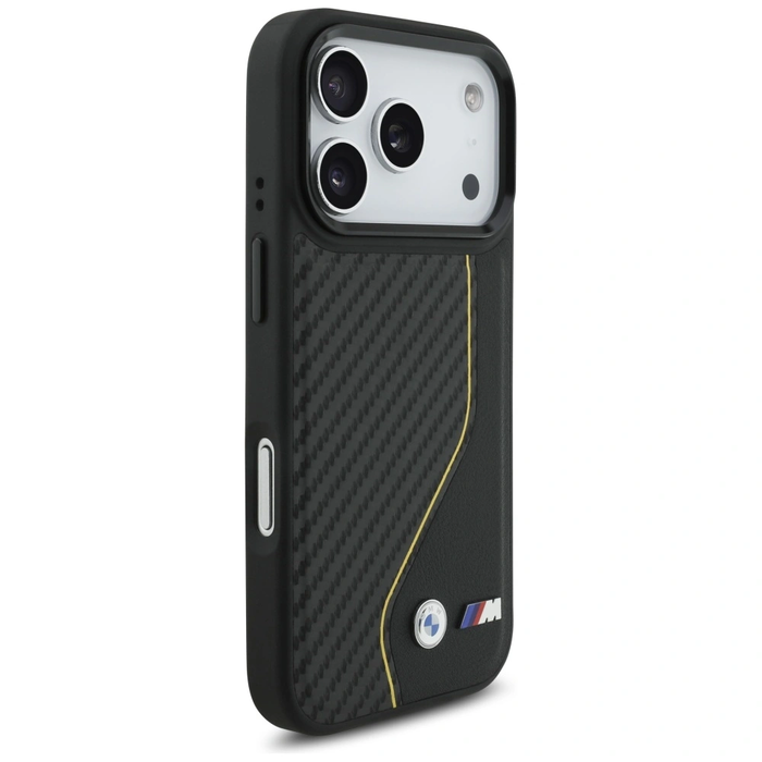 BMW M Carbon Line & Logo MagSafe Apple iPhone 17 Pro yellow
